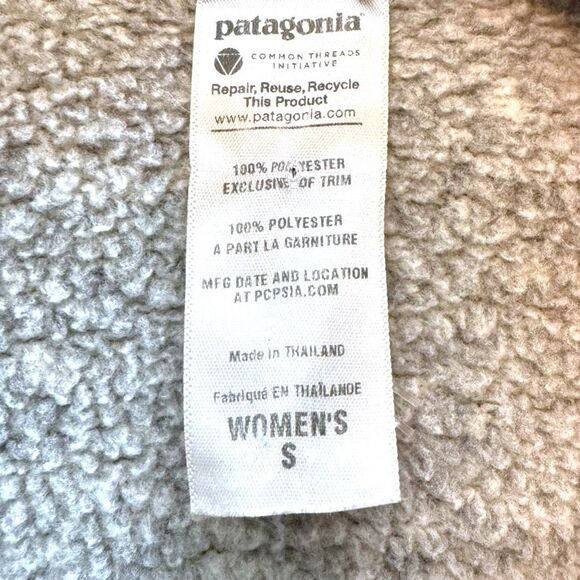 Patagonia Women's Fleece Pullover Quarter Zip Better Sweater Heather Gray Small - Picture 10 of 13